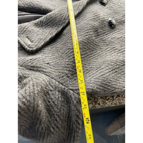 Vintage Veste Bene Made In Italy Womens Wool Double-Breasted Peacoat L - Picture 12 of 14